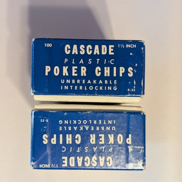 Poker chips vintage 2 boxes - Picture 5 of 8